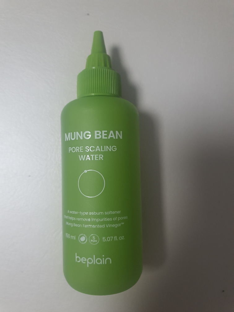 绿豆毛孔除垢水的真实用户使用照片