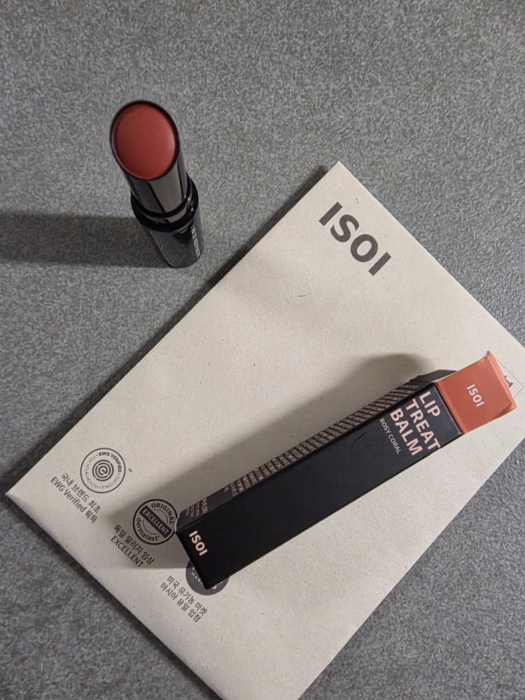 아이소이 (ISOI) 립 트리트먼트 로즈립밤 [로지코랄] review image