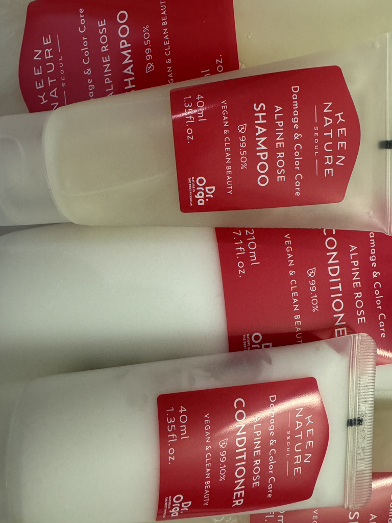 닥터올가 (Dr.Orga) 데미지&컬러케어 알파인 로즈 극손상 약산성 앰플 샴푸 review image