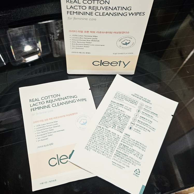 克里蒂 纯棉乳酸焕肤女性湿巾 [无香料］ common.review image