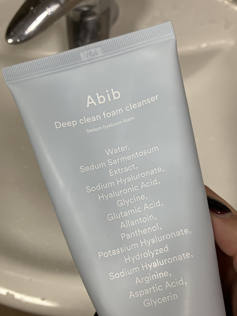 아비브 (Abib) 딥 클린 폼 클렌저 수분초 히알루론 폼 review image