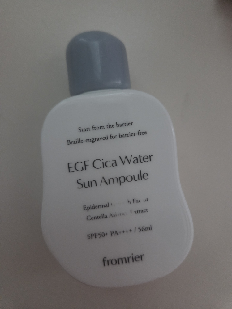 프롬리에 (fromrier) 비건 EGF 시카 워터 선앰플 [SPF50+/PA++++] review image