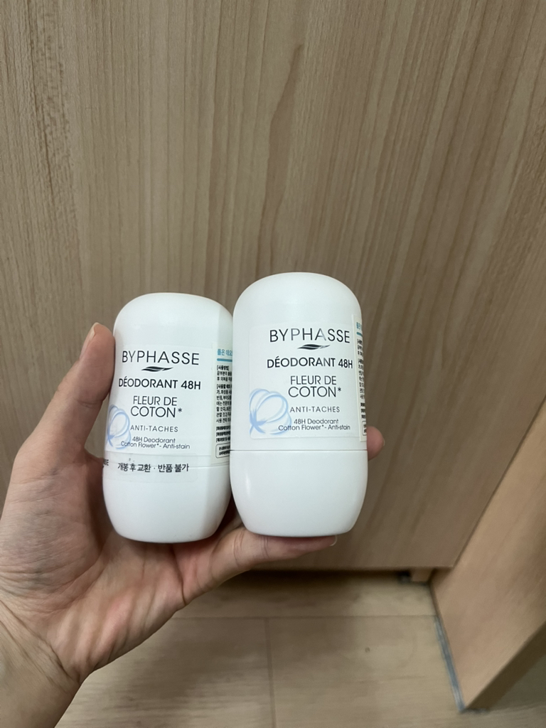 바이빠세 (BYPHASSE) 롤 온 데오드란트 New [코튼플라워] review image
