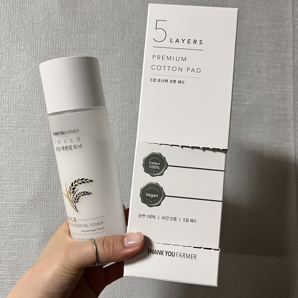 땡큐파머 (THANKYOUFARMER) 강화 교동쌀 맑음 에센셜 토너 review image