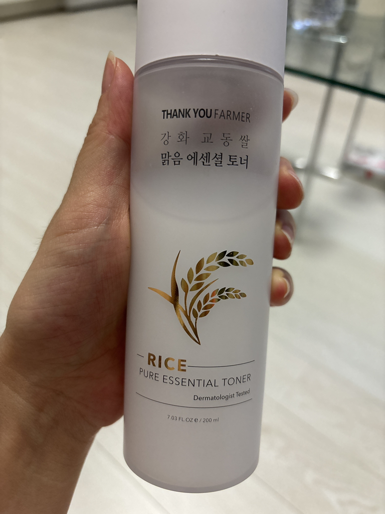 땡큐파머 (THANKYOUFARMER) 강화 교동쌀 맑음 에센셜 토너 review image