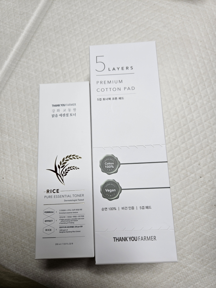 땡큐파머 (THANKYOUFARMER) 강화 교동쌀 맑음 에센셜 토너 review image