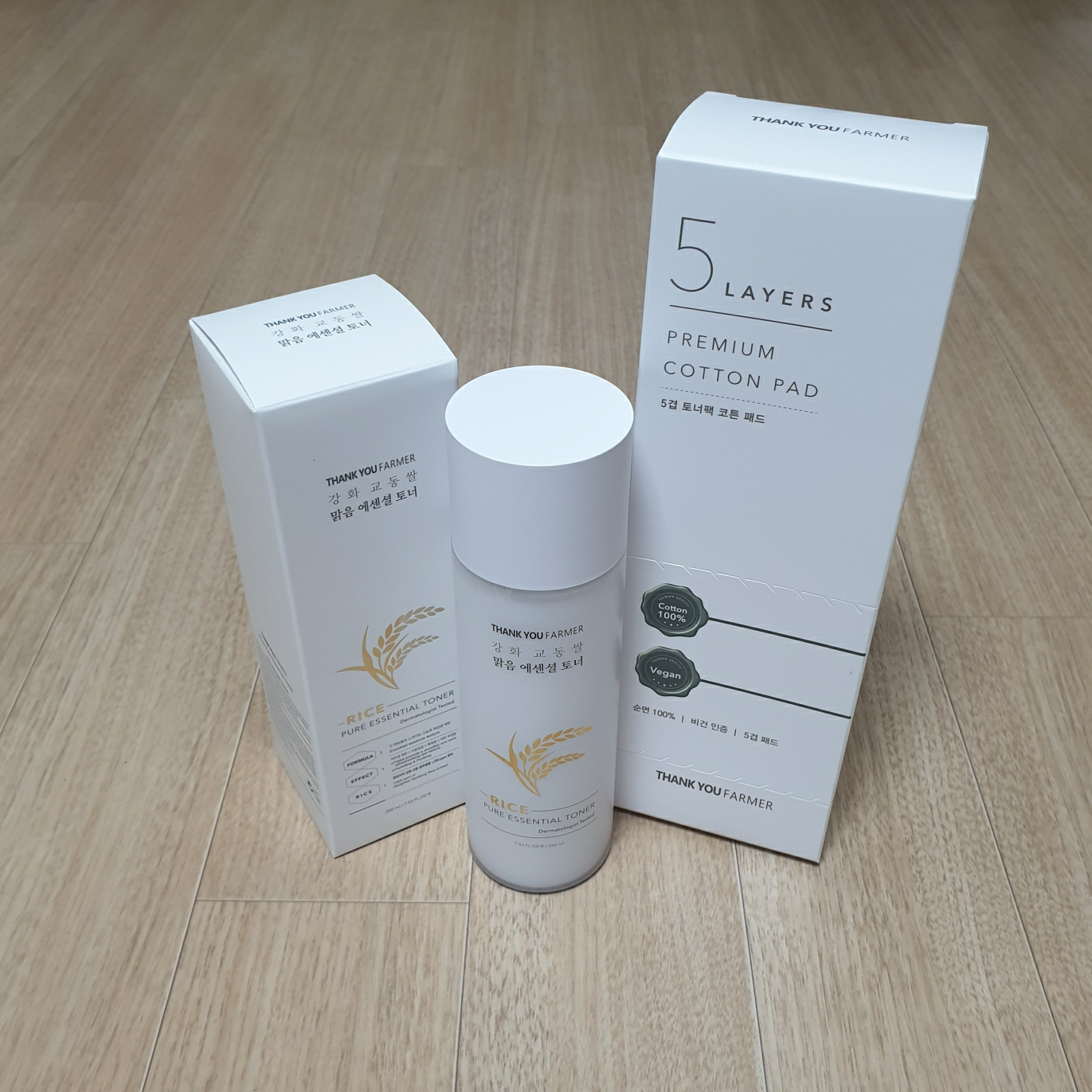 땡큐파머 (THANKYOUFARMER) 강화 교동쌀 맑음 에센셜 토너 review image