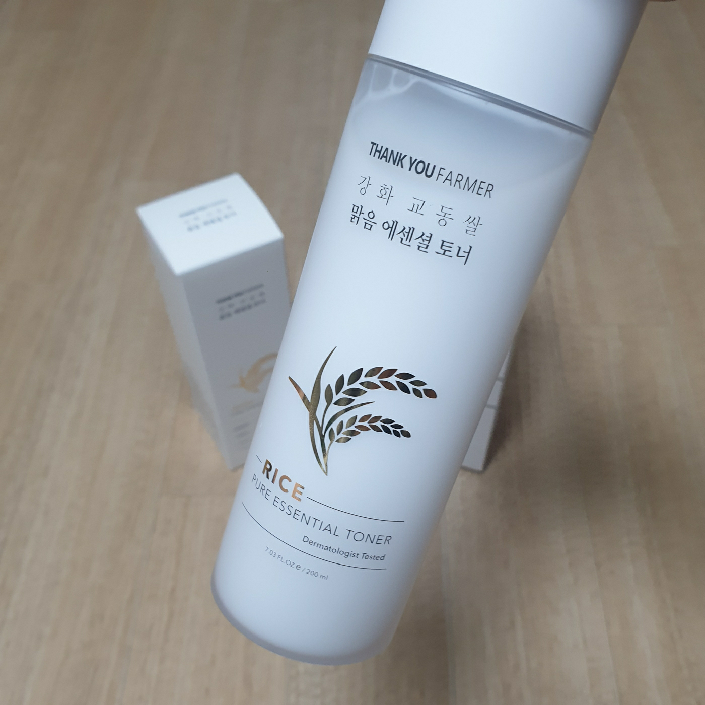 땡큐파머 (THANKYOUFARMER) 강화 교동쌀 맑음 에센셜 토너 review image