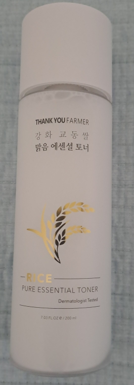 땡큐파머 (THANKYOUFARMER) 강화 교동쌀 맑음 에센셜 토너 review image