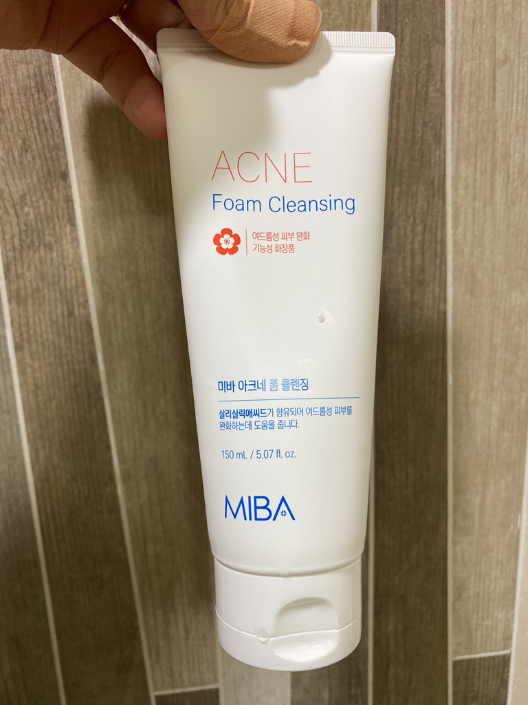 미바 (MIBA) 아크네 폼 클렌징 review image
