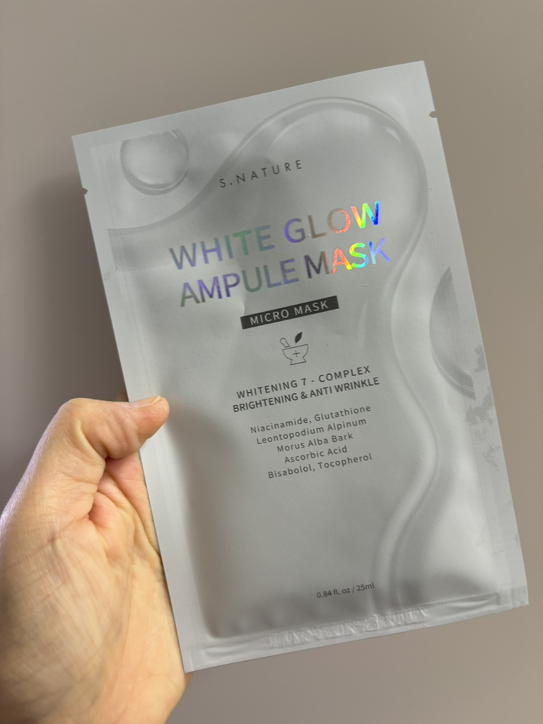 에스네이처 (S.NATURE) 화이트 글로우 앰플 마스크 review image