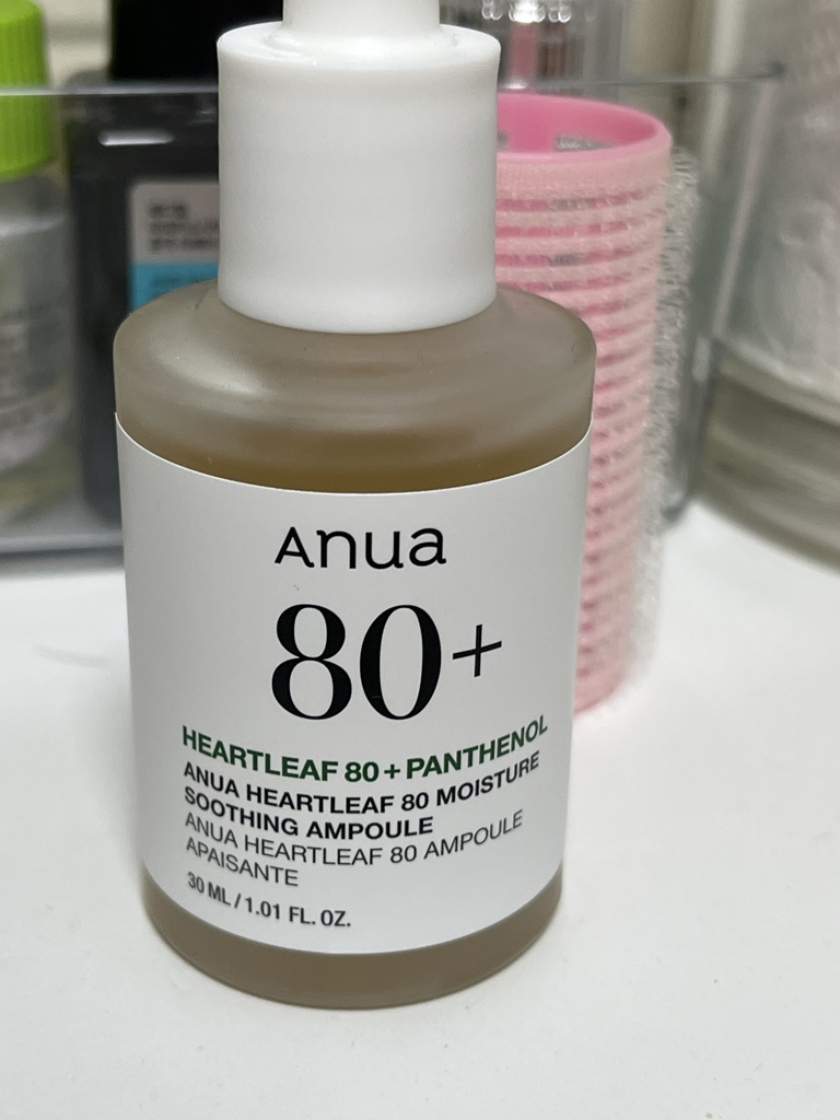 鱼腥草舒缓水润安瓶精华的真实用户使用照片