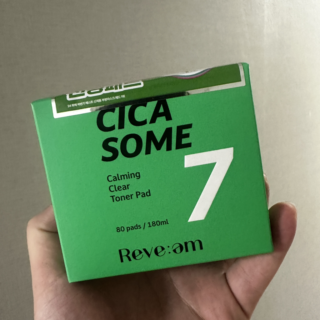 리브엠 (Reve:am) 시카좀 카밍 클리어 토너 패드 review image
