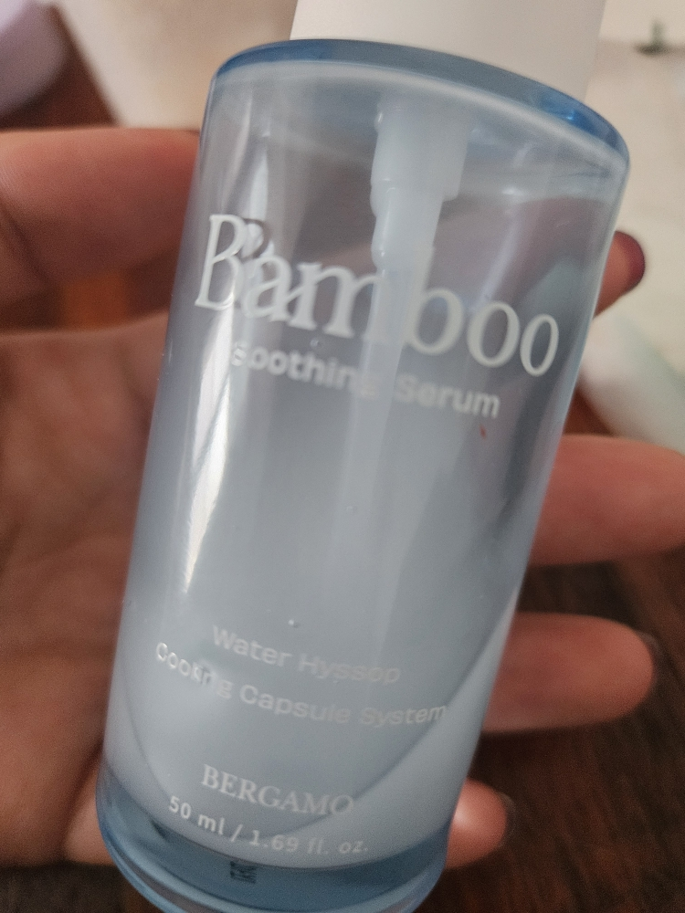 베르가모 (BERGAMO) 밤부캡슐 수딩 세럼 review image