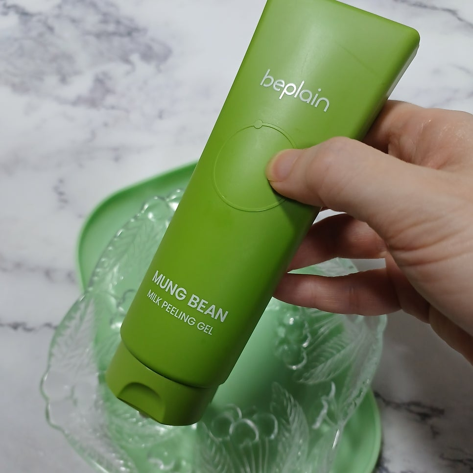 绿豆牛奶去角质凝胶的真实用户使用照片