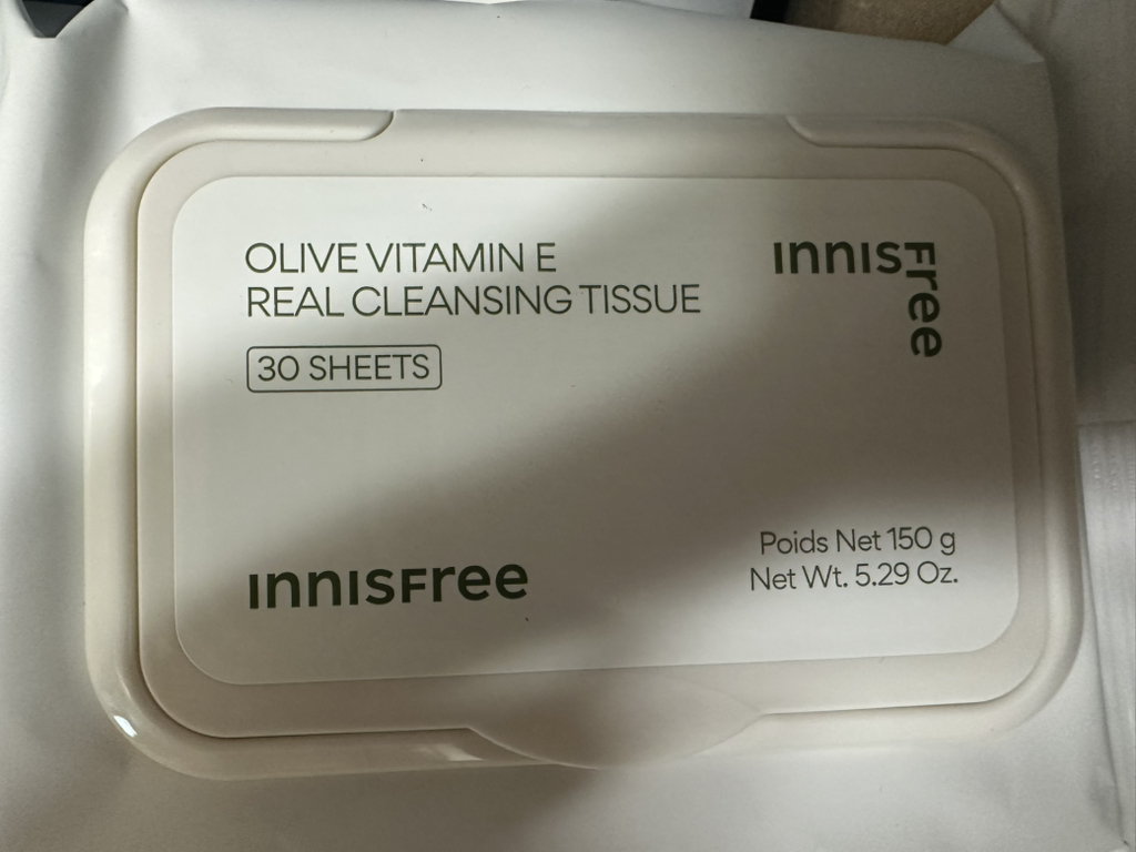 이니스프리 (INNISFREE) 올리브 비타민 E 리얼 클렌징 티슈 review image