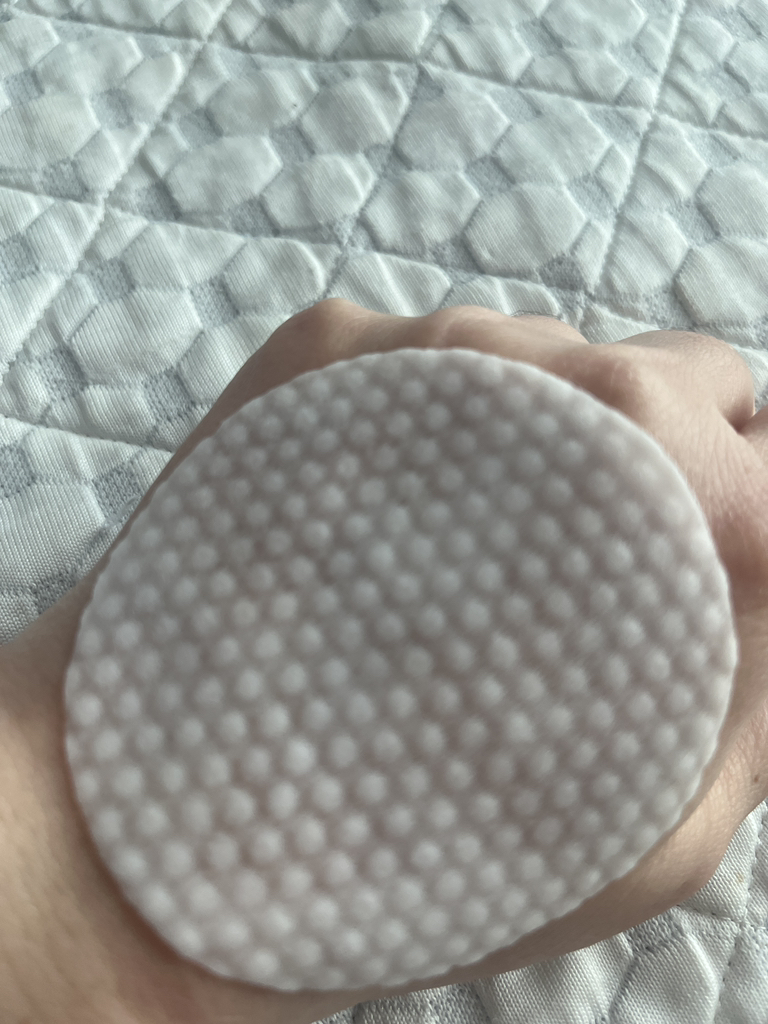 鱼腥草一步式毛孔护理垫的真实用户使用照片