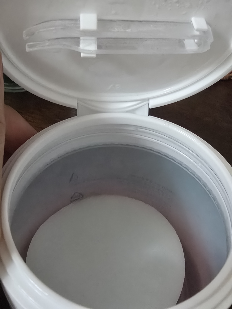 纯蓝色化妆棉的真实用户使用照片