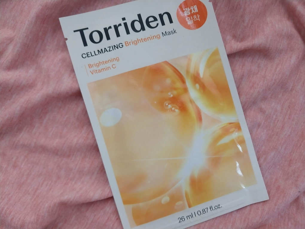 토리든 (Torriden) 셀메이징 비타C 브라이트닝 마스크 review image