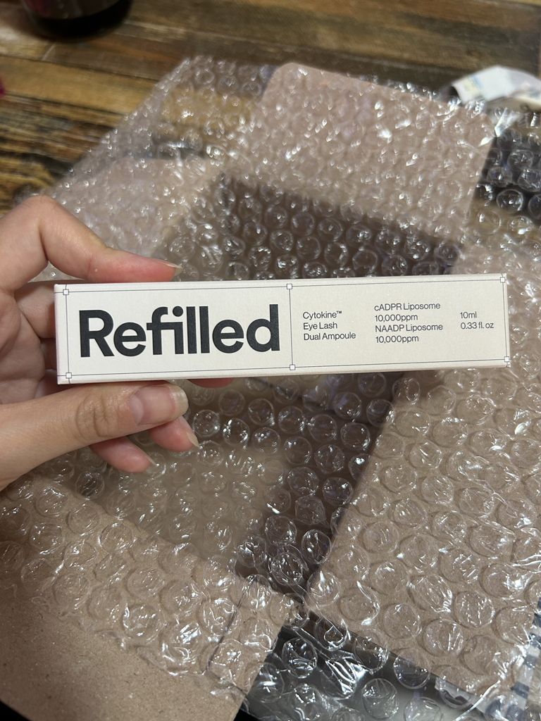 리필드 (Refilled) 사이토카인 아이래쉬 듀얼 앰플 review image