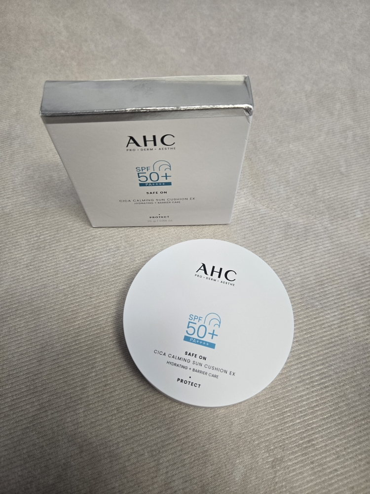AHC (에이에이치씨) 세이프온 시카 카밍 선쿠션 [SPF50+/PA++++] review image