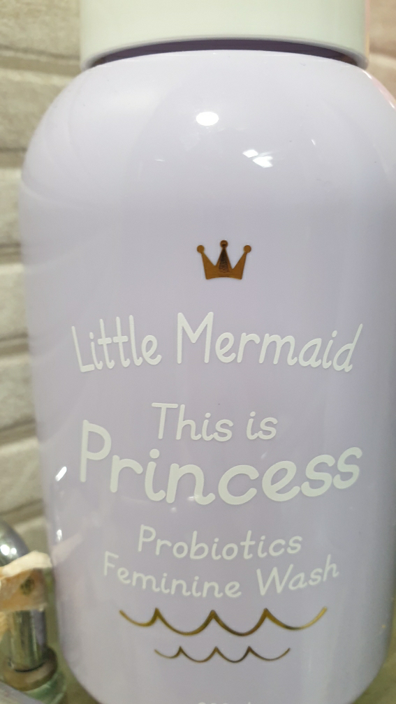 小美人鱼公主益生菌女性洗液的真实用户使用照片