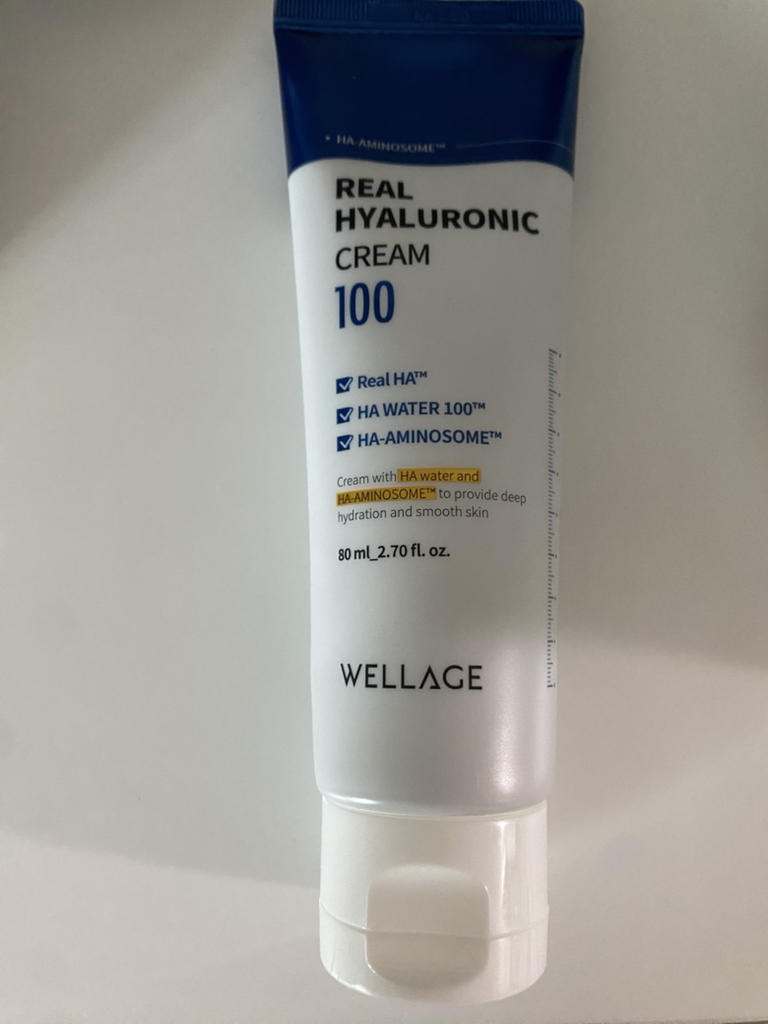 真正的透明质酸 100 面霜的真实用户使用照片