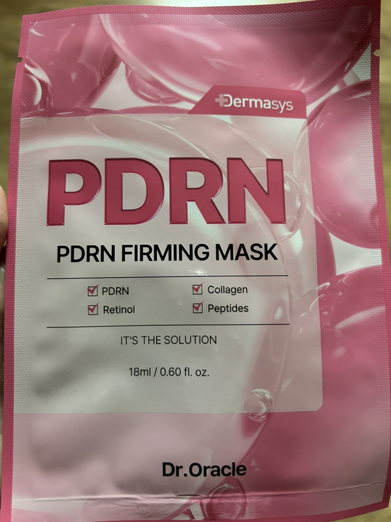 德马斯PDRN紧致面膜的真实用户使用照片