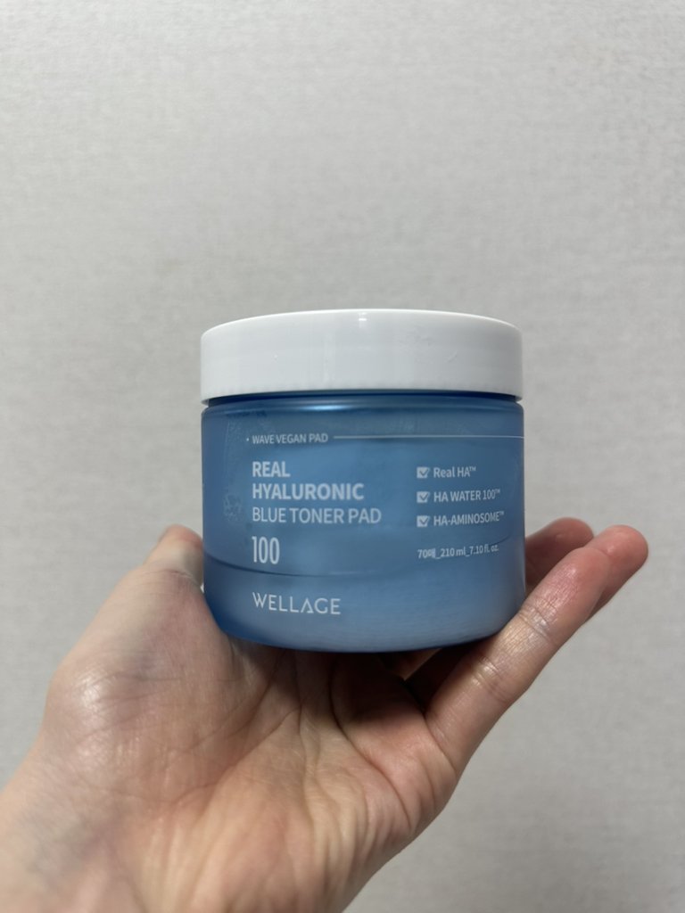 唯拉珠 真正的玻尿酸蓝色化妆棉 common.review image