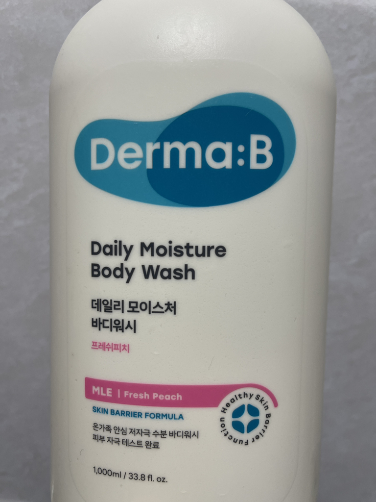 더마비 (Derma:B) 데일리 모이스처 바디 워시 [프레쉬피치] review image