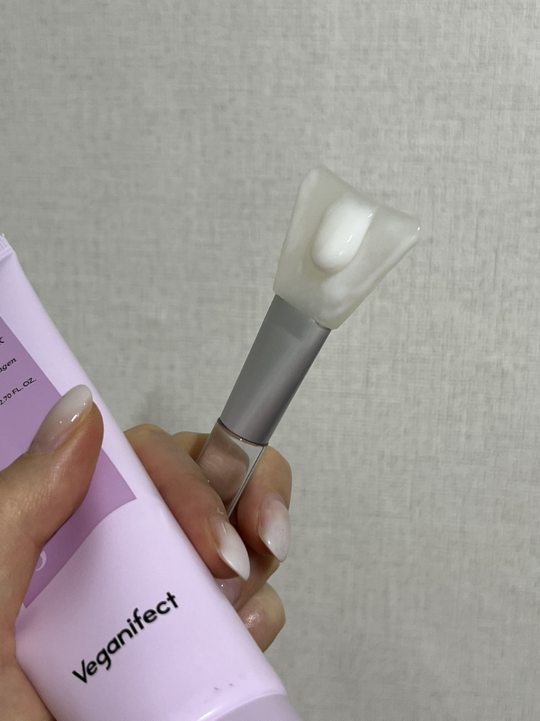 비건이펙트 (VEGANIFECT) 슬로우 앤 에이징 저분자콜라겐 마스크팩 review image