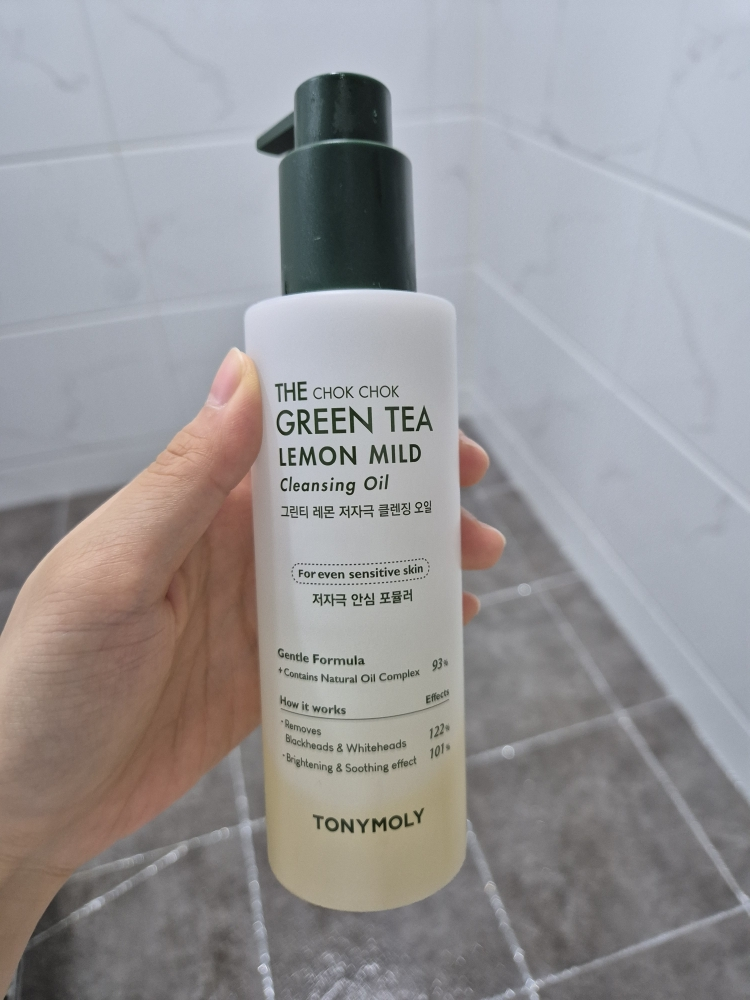 토니모리 (TONYMOLY) 더 촉촉 그린티 레몬 저자극 클렌징오일 review image