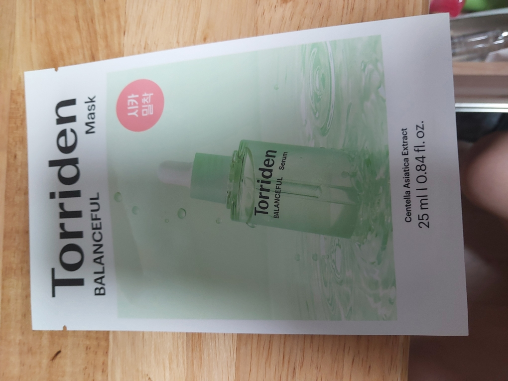 积雪草面膜的真实用户使用照片