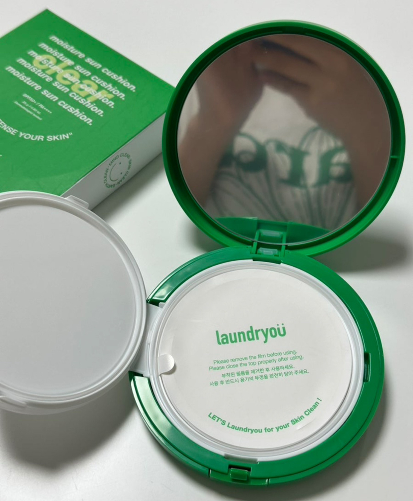 런드리유 (laundryou) 모이스처 선쿠션 클리어 [SPF50+/PA++++] review image