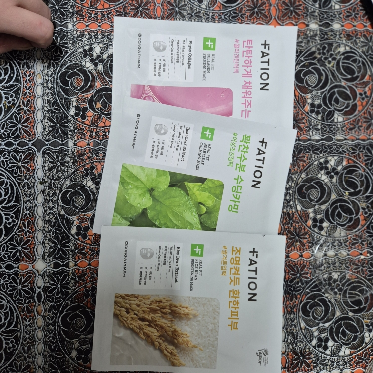 Ảnh đánh giá thực tế của người dùng về Mặt nạ Real Fit [Aesung Chokaming]