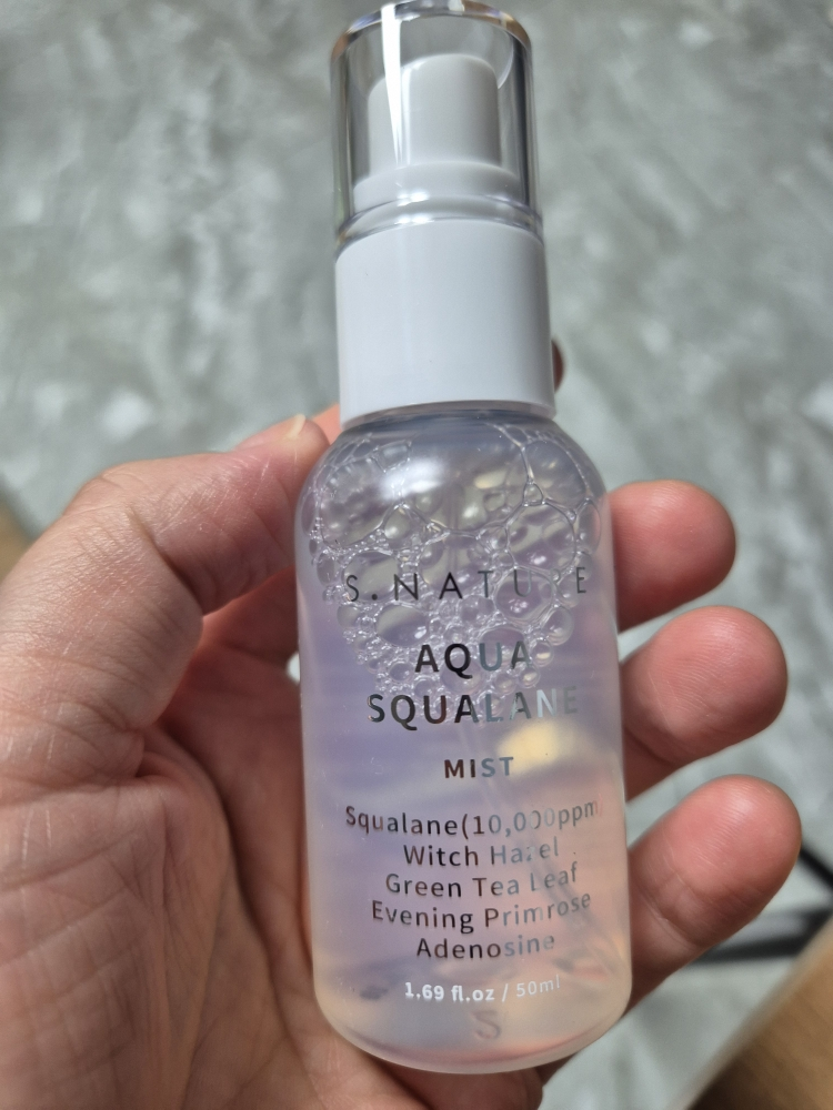 에스네이처 (S.NATURE) 아쿠아 스쿠알란 미스트 review image