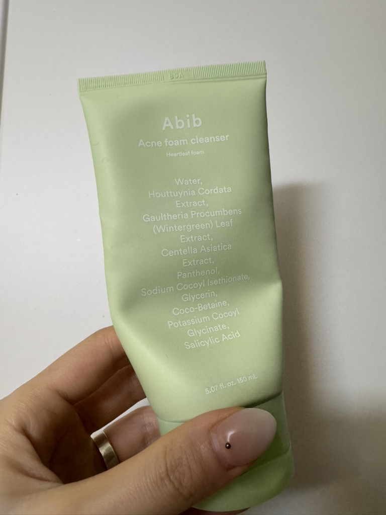 Akne 沙棘泡沫洁面乳的真实用户使用照片