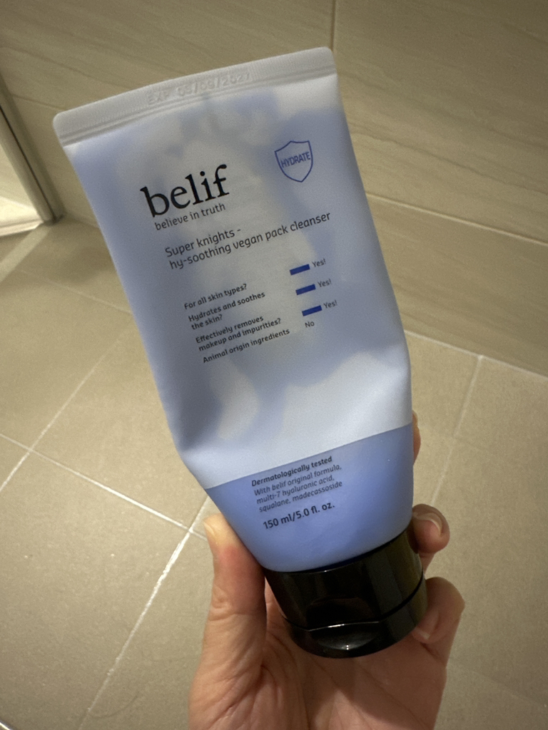 빌리프 (belif) 슈퍼 나이츠 하이 수딩 팩 클렌저 review image