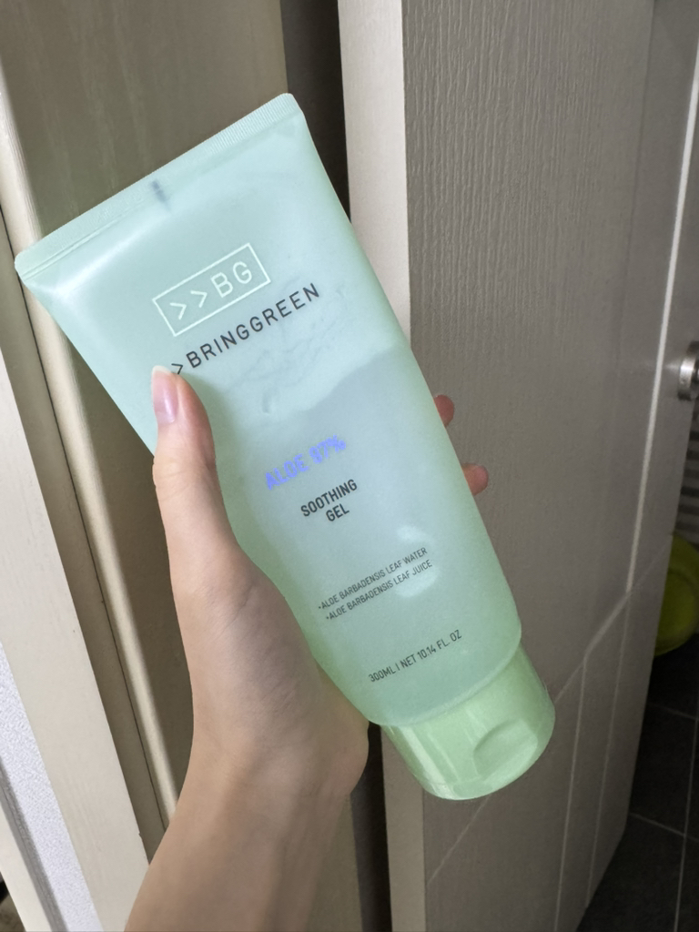 舒缓凝胶 [97% 芦荟成分］的真实用户使用照片