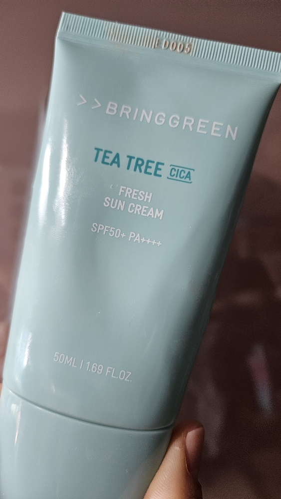 브링그린 (BRINGGREEN) 티트리시카프레시선크림 [SPF50+/PA++++] review image
