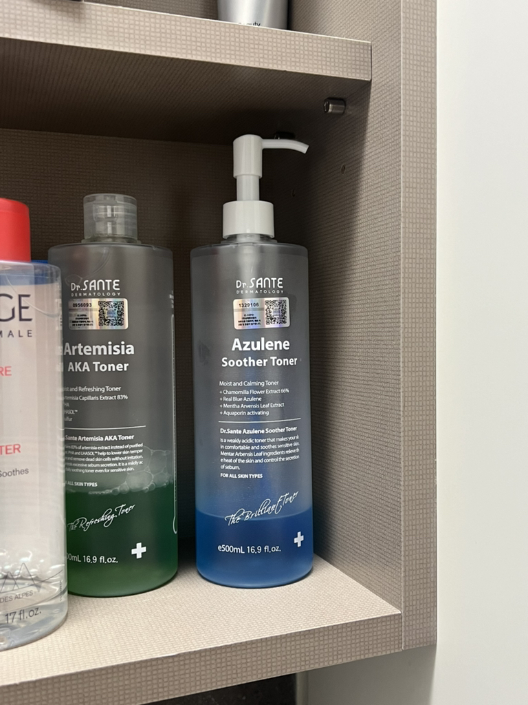 梓琳舒缓爽肤水的真实用户使用照片