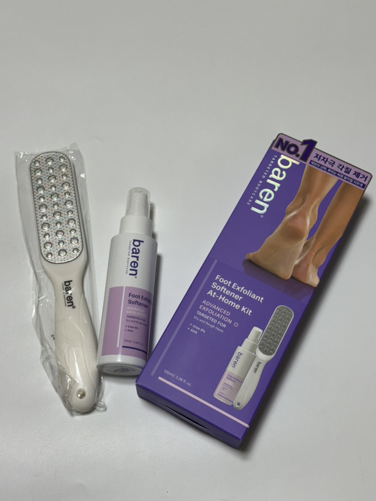 baren Foot callus peeling eraser reviews| Hwahae