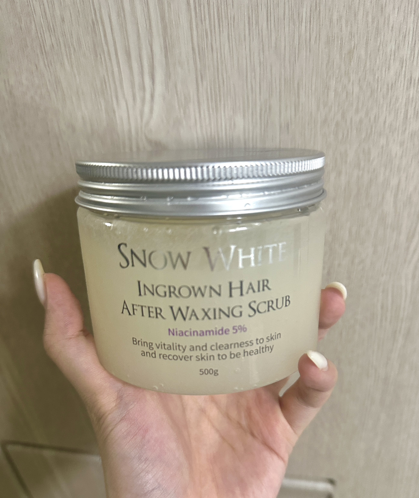 뷰티레시피 (BeautyRecipe) 스노우화이트 인그로운헤어 에프터 왁싱 스크럽 review image