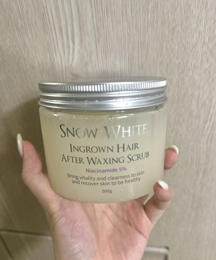 뷰티레시피 (BeautyRecipe) 스노우화이트 인그로운헤어 에프터 왁싱 스크럽 review image