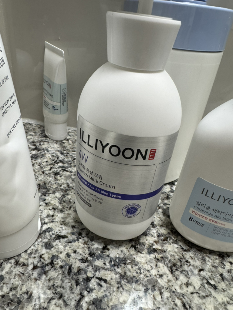 妊娠纹霜的真实用户使用照片