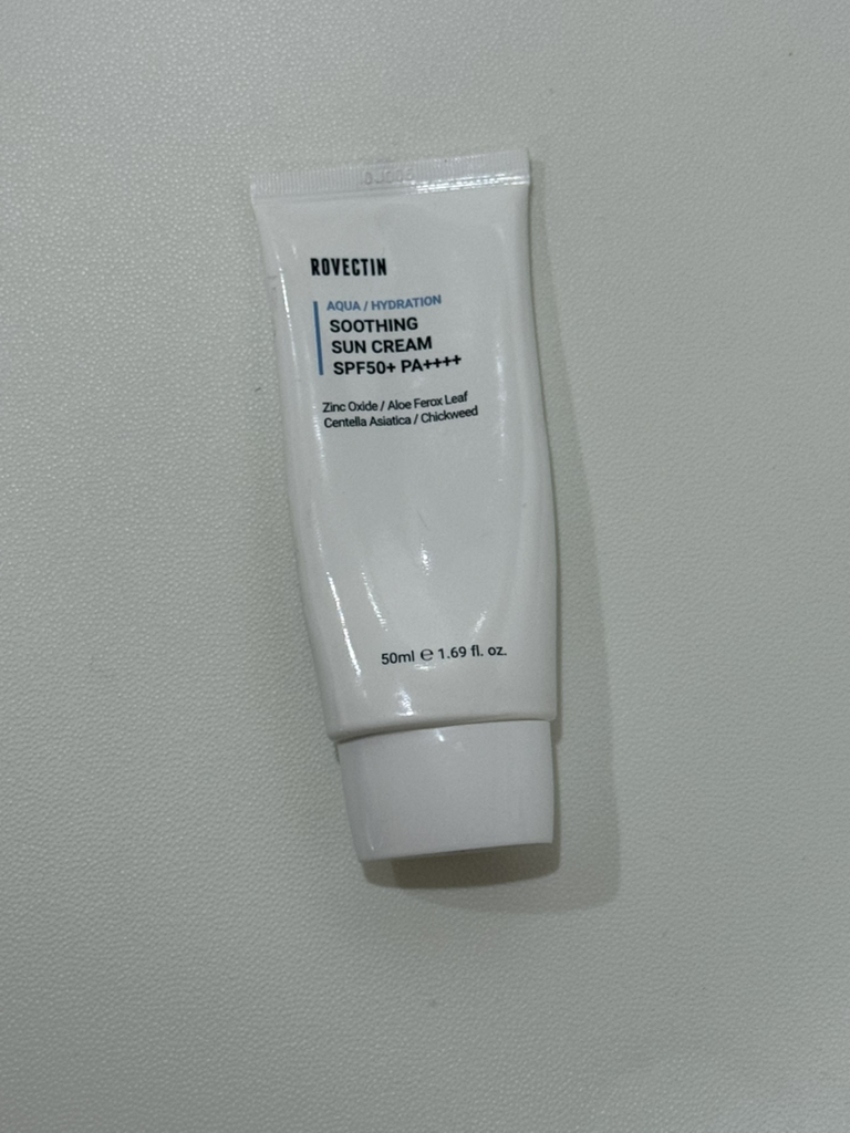 로벡틴 (ROVECTIN) 아쿠아 수딩 선크림 [SPF50+/PA++++] review image