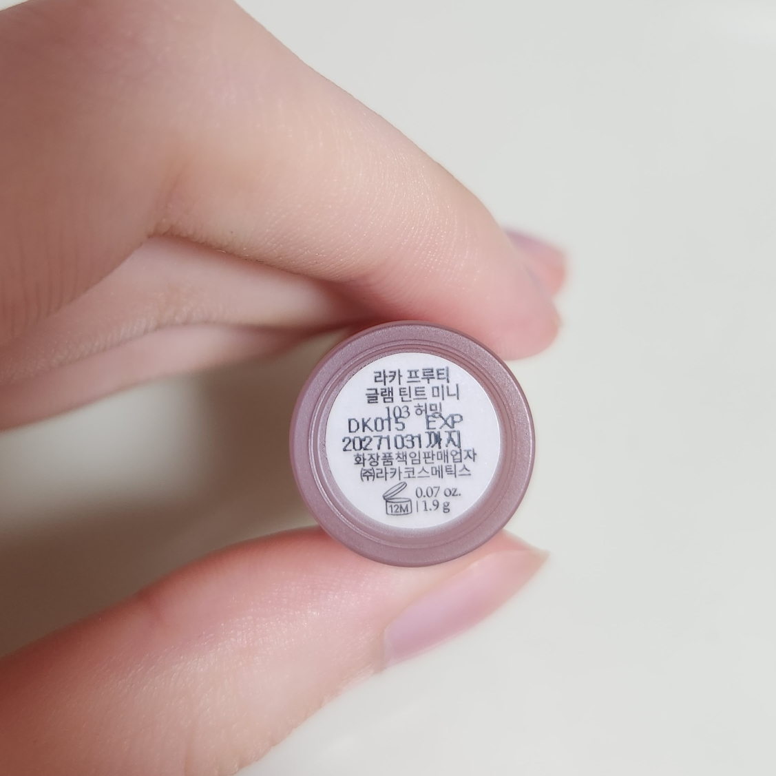 라카 (Laka) 프루티 글램 틴트 [#103 허밍] review image