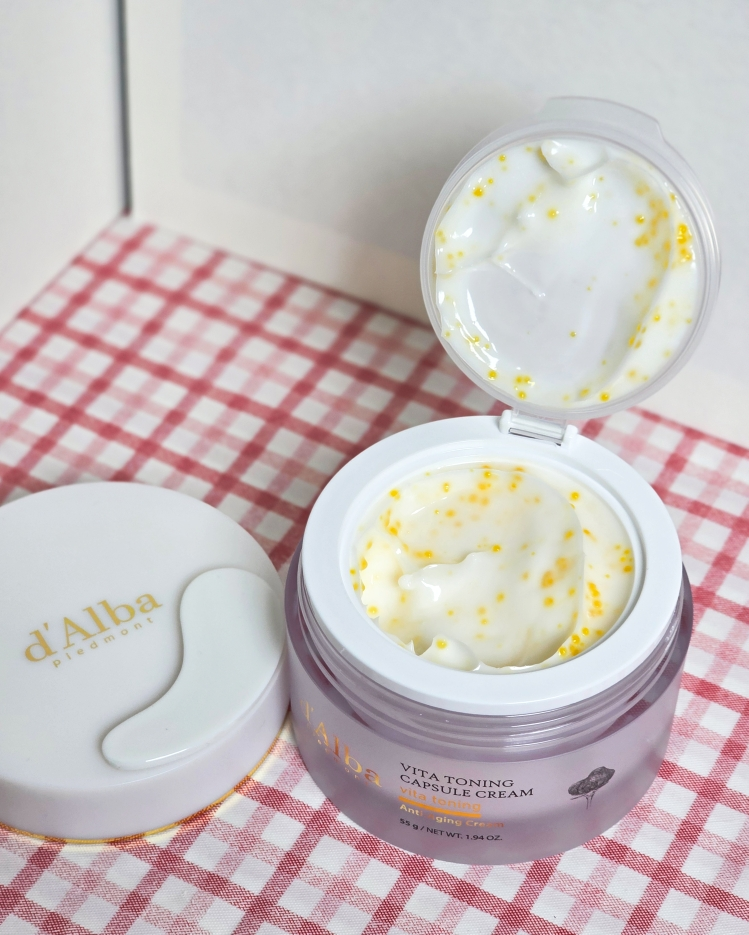 d'Alba Vita Toning Capsule Cream reviews| Hwahae