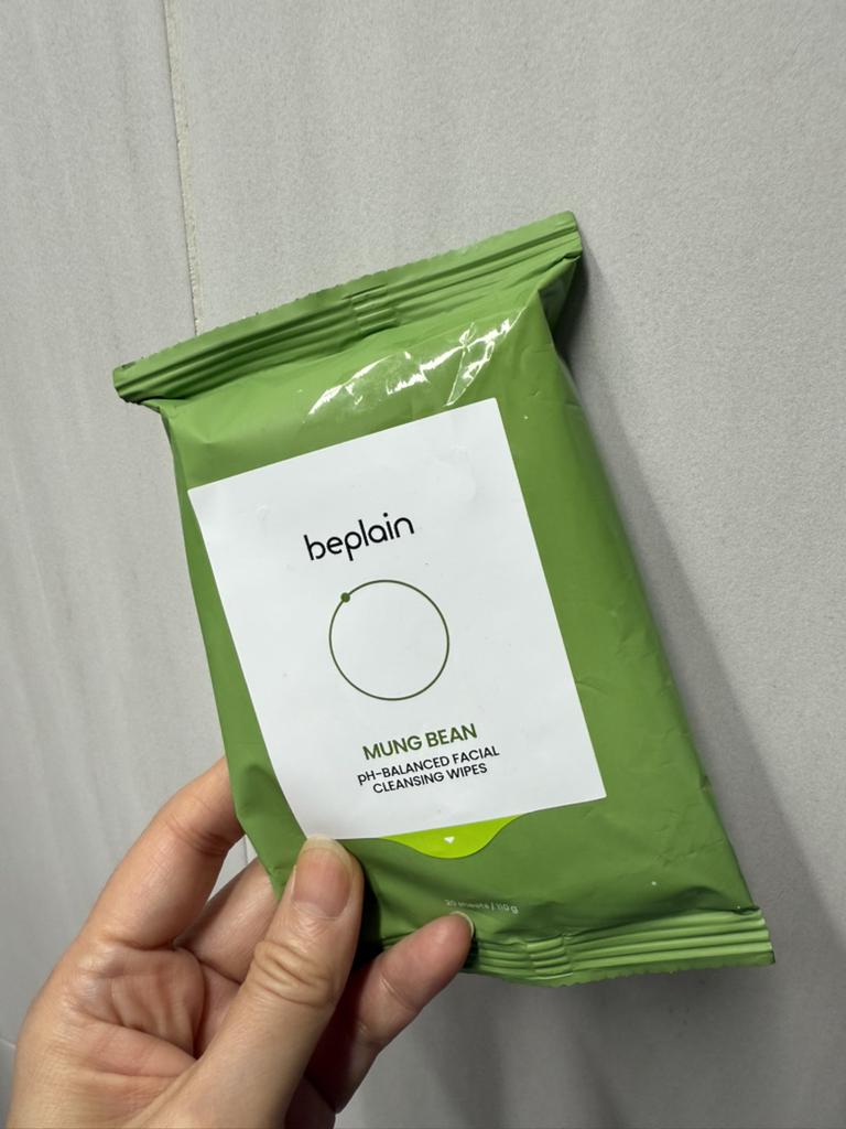 绿豆弱酸性卸妆巾的真实用户使用照片