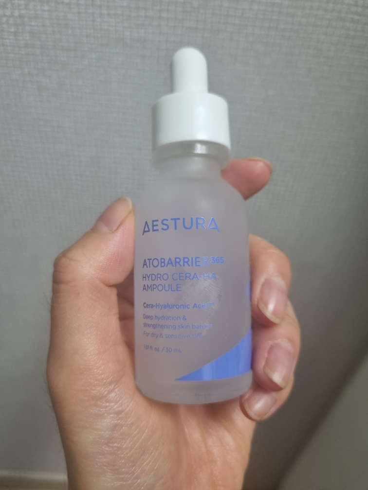 에스트라 (AESTURA) 아토베리어365 세라-히알 속수분 앰플 review image